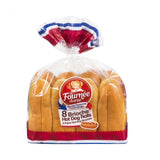 LaFournee Doree 8 Brioches Hot Dog Rolls